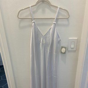 Christian Dior White Silk Nightgown